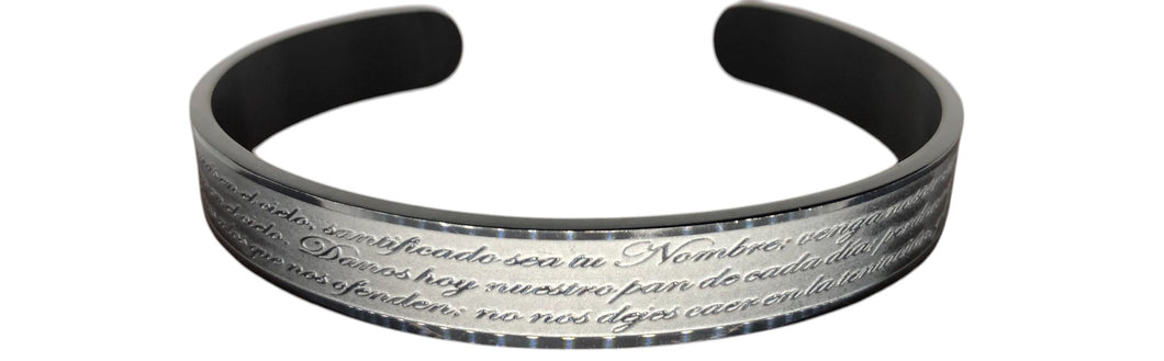 Our Father Lord's Prayer in Spanish in cursive - Padre Nuestro en Español (cursiva)
